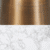 Bronze & White Marble