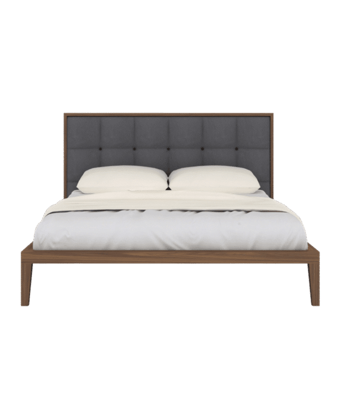 Calla Beds in Walnut/Grey