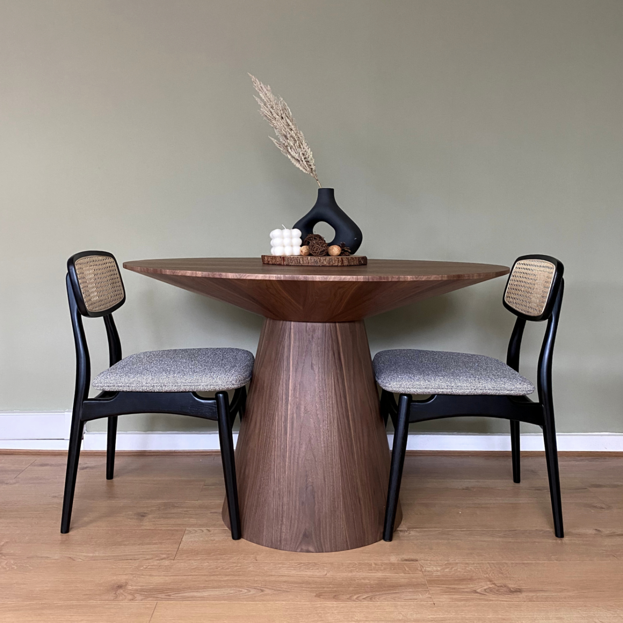 lotus-dining-table-walnut-elder-chairs